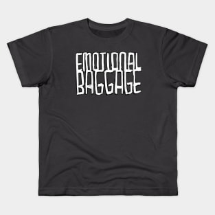 Emo Emotional Baggage Kids T-Shirt